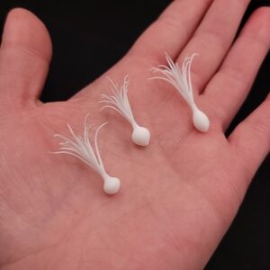 Onions 3 Pack - Unpainted, Unprimed Miniature Dollhouse Food Resin 3D Print.